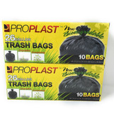 Wholesale - 26 GAL 10CT Trash Bags, UPC: 850689426109